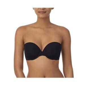 DKNY Women S Smooth Essentials Strapless Bra DK7749 Black 36B NWT